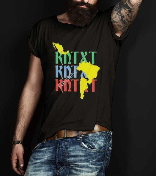 KNTXT Latin America Tour Map T-Shirt