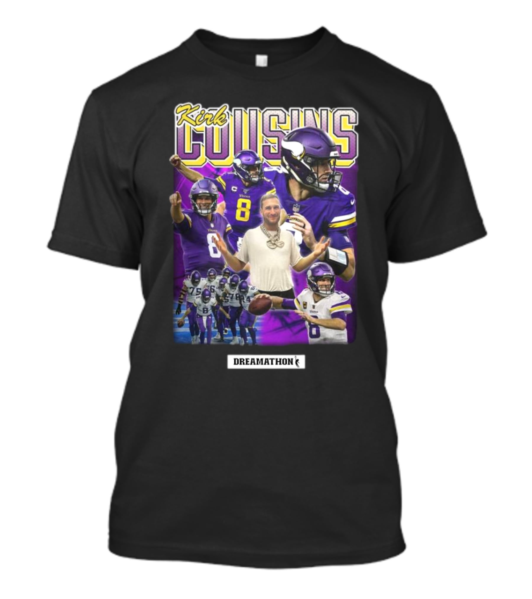Kirk Cousins Dreamathon PB-AP T-Shirt