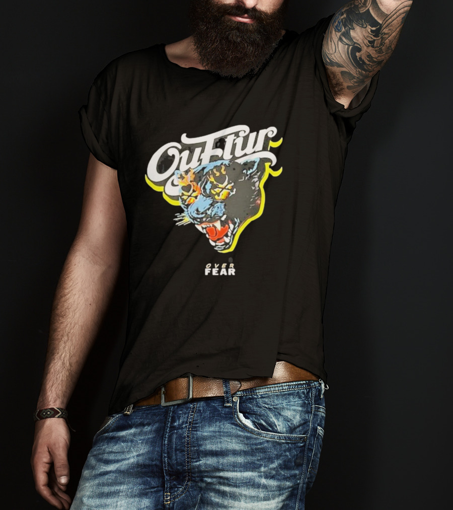 Ouftur Panther Over Fear T-Shirt