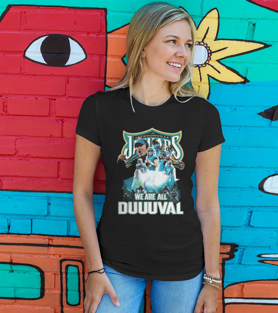 Jacksonville Jaguars Players We Are All Duuuval Victory T-Shirt
