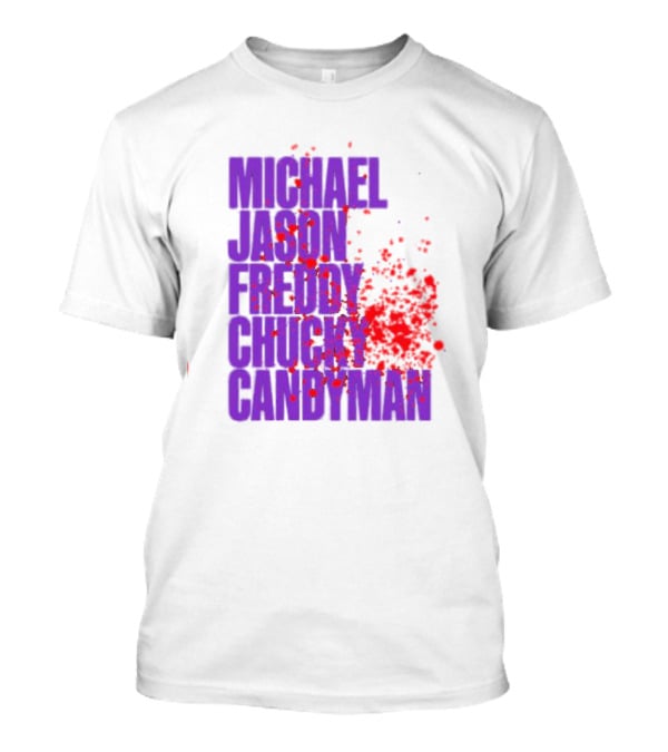 Michael Jason Freddy Chucky Candyman Horror Legends T-Shirt