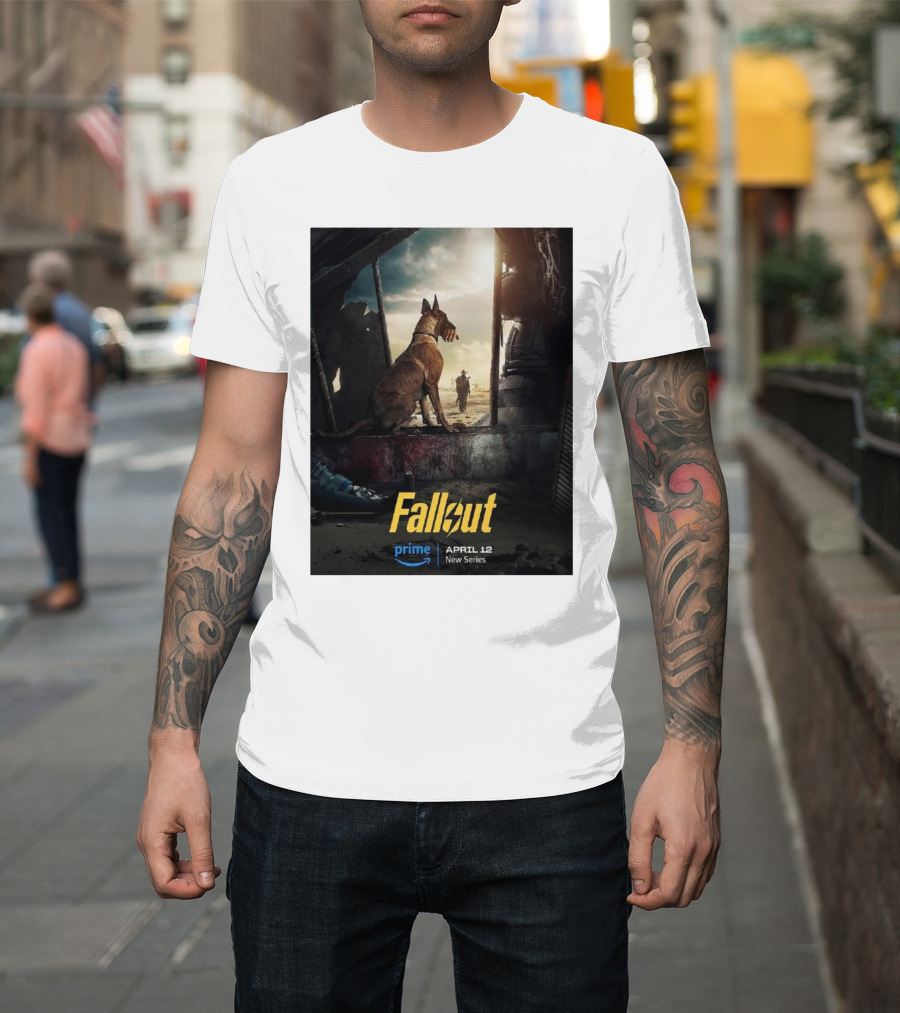 Fallout Prime April 12 New Series Dogmeat T-Shirt
