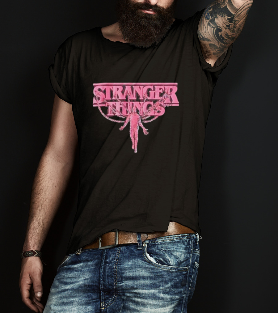 Stranger Things Vecna Pink Tentacles T-Shirt
