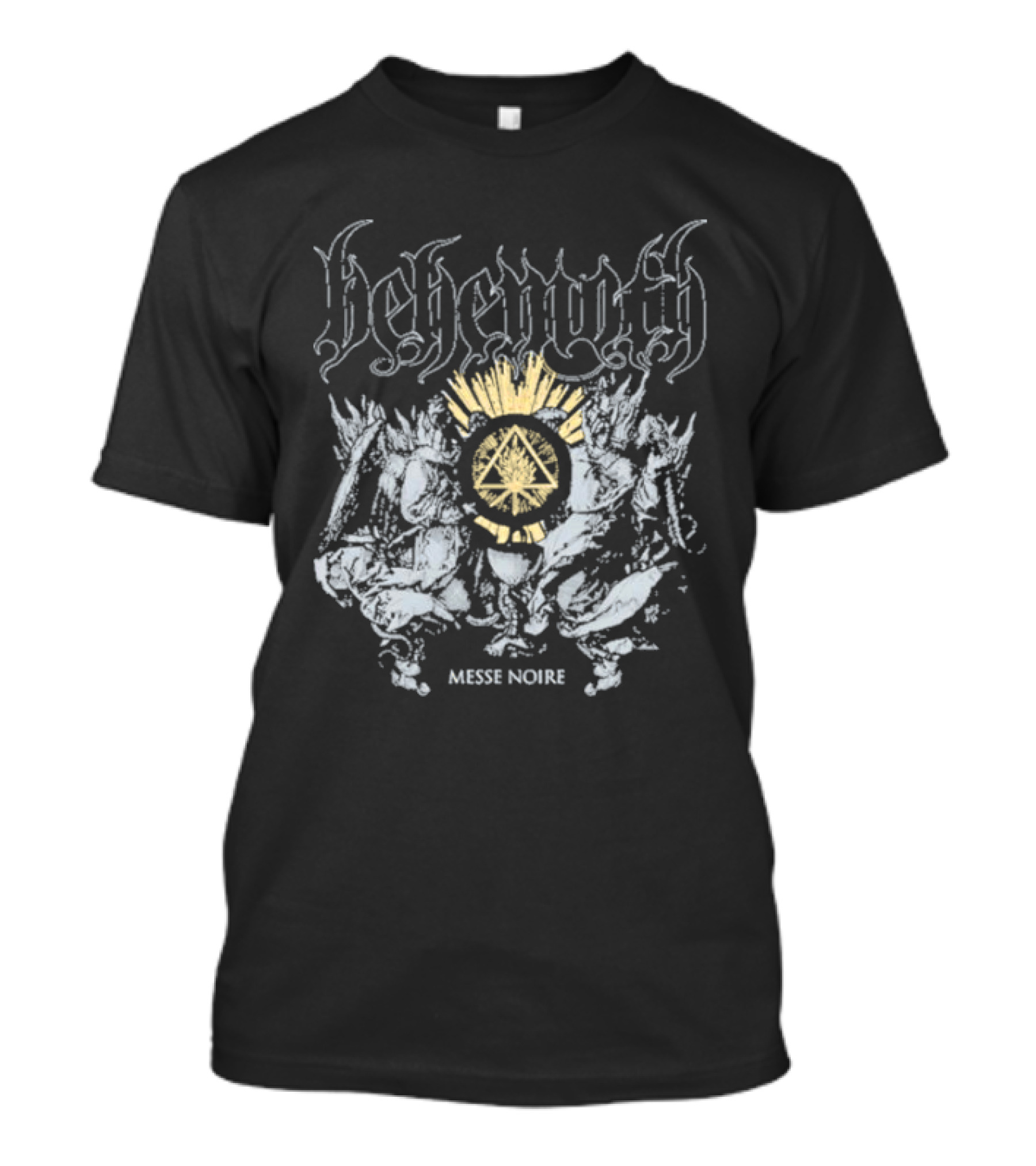 Behemoth Messe Noire Occult Symbolism Dark Ritual T-Shirt