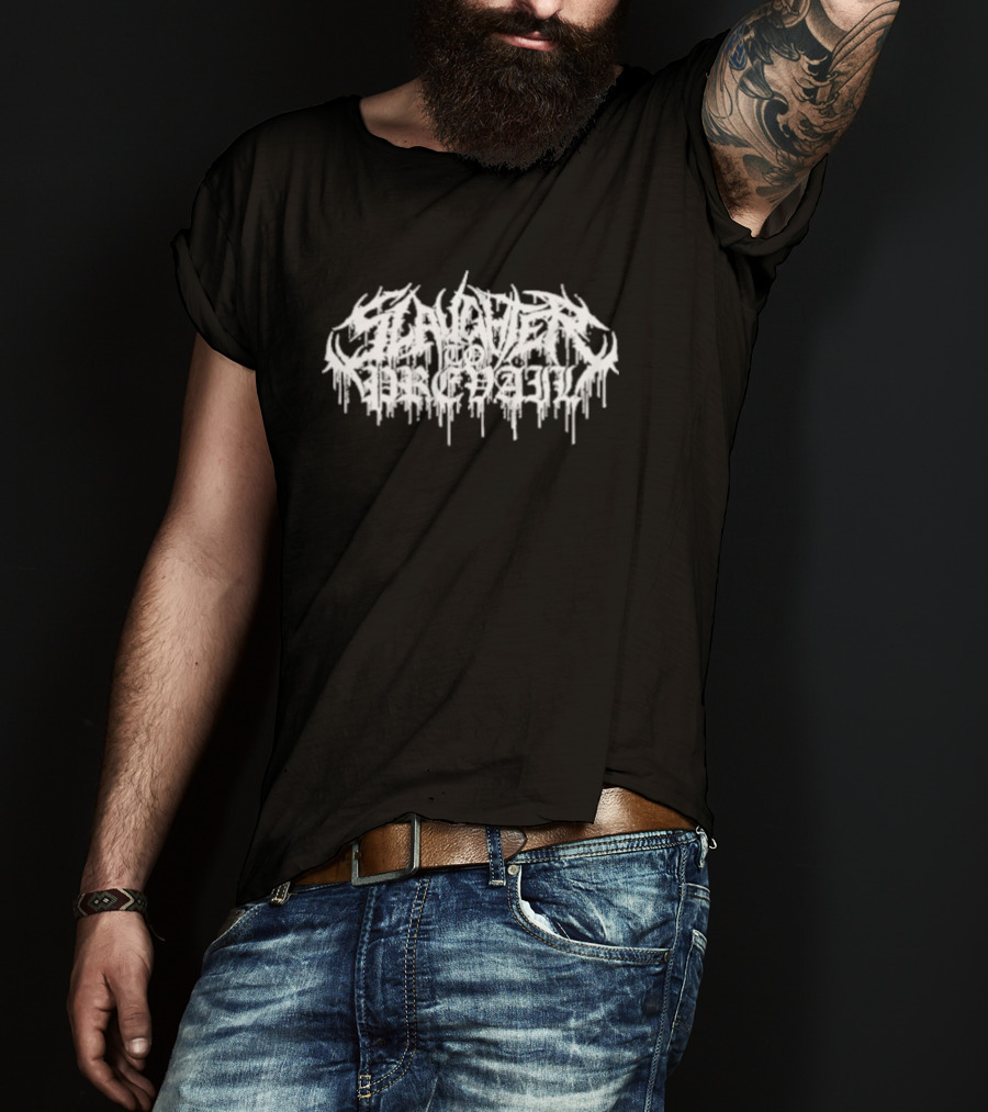 Slaughter To Prevail Pink Mask Metal Rising Merch Store T-Shirt