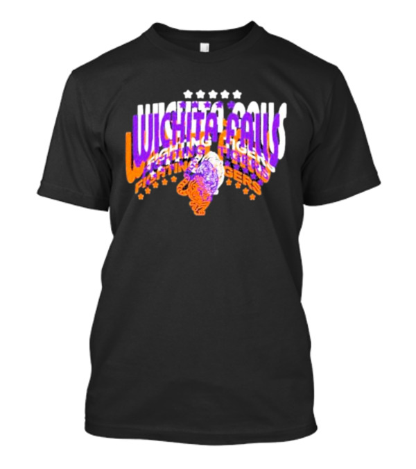 Rose Tylers Wichita Falls Fighting Tigers Stars T-Shirt
