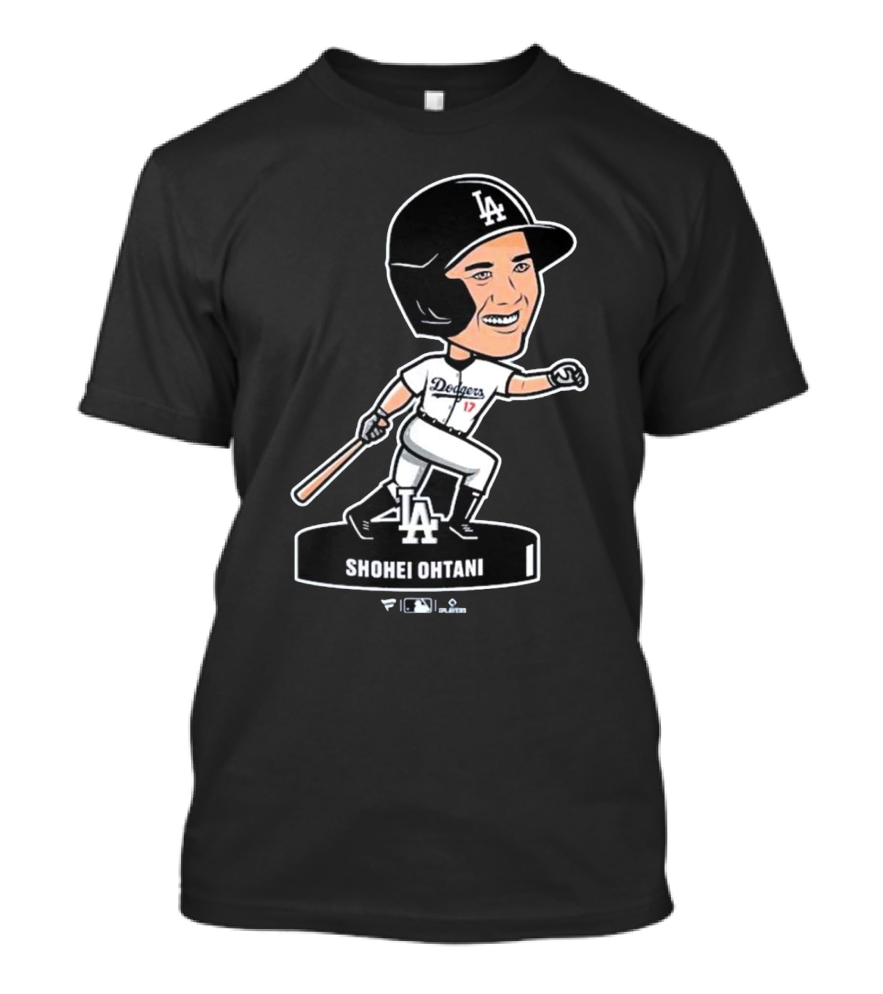 Shohei Ohtani Los Angeles Dodgers LA Bobblehead Dodgers 17 T-Shirt