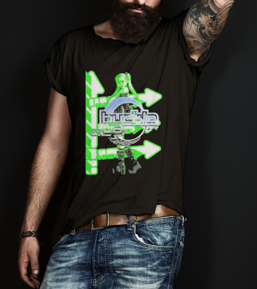 Buckle On Up Quality Spx6900 Green Arrows T-Shirt