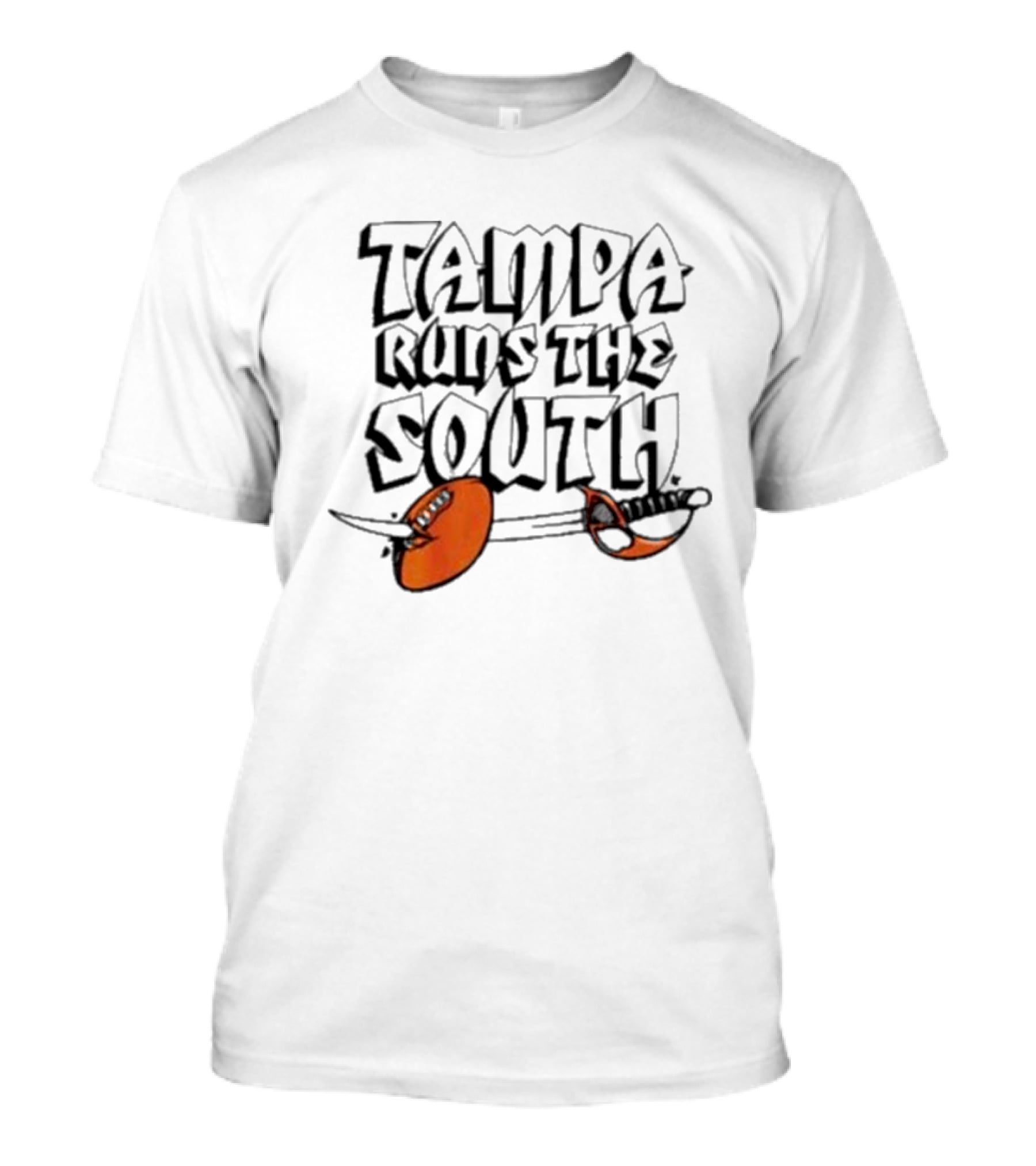 Tampa Runs The South Buccaneers Sword T-Shirt