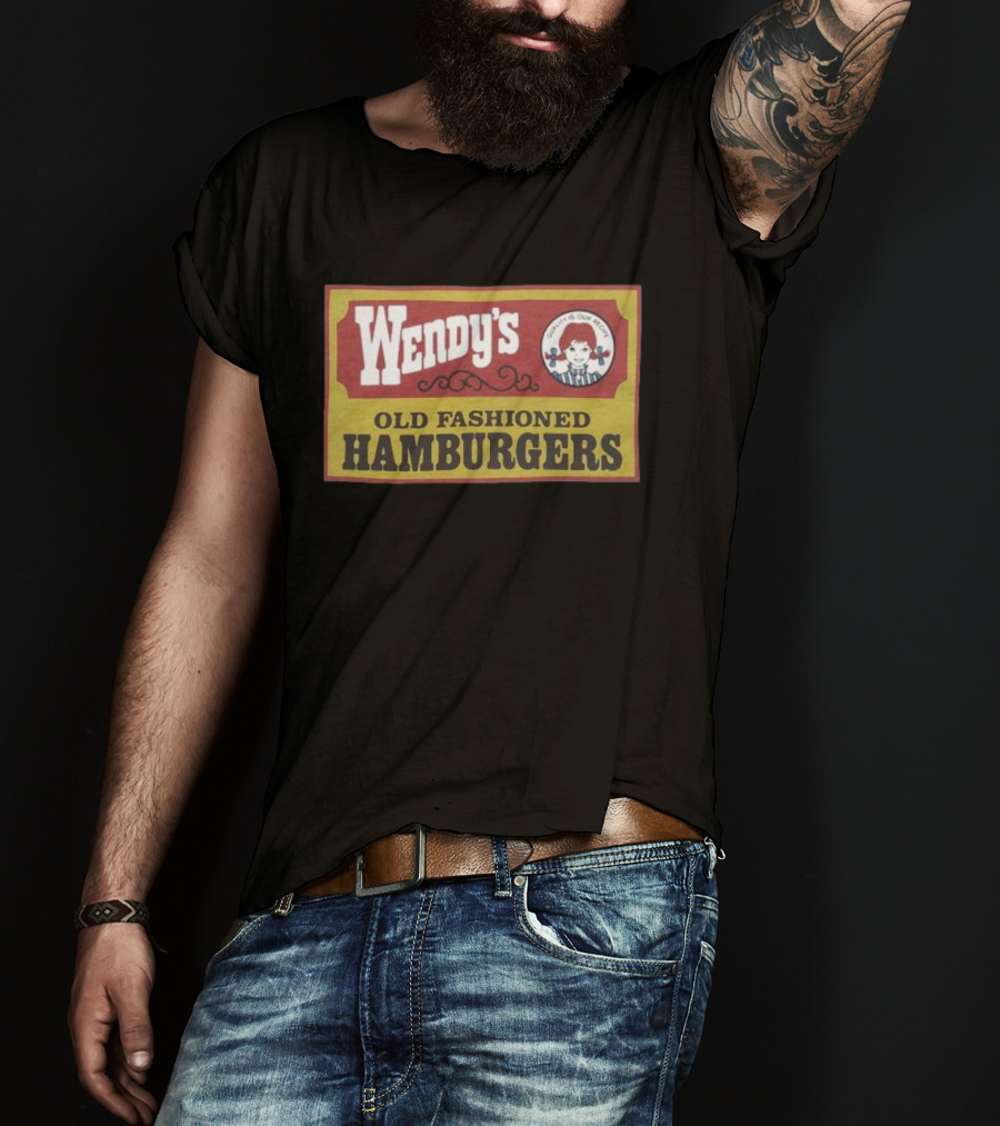 Wendy's Old Fashioned Hamburgers Quality Is Our Recipe T-Shirt