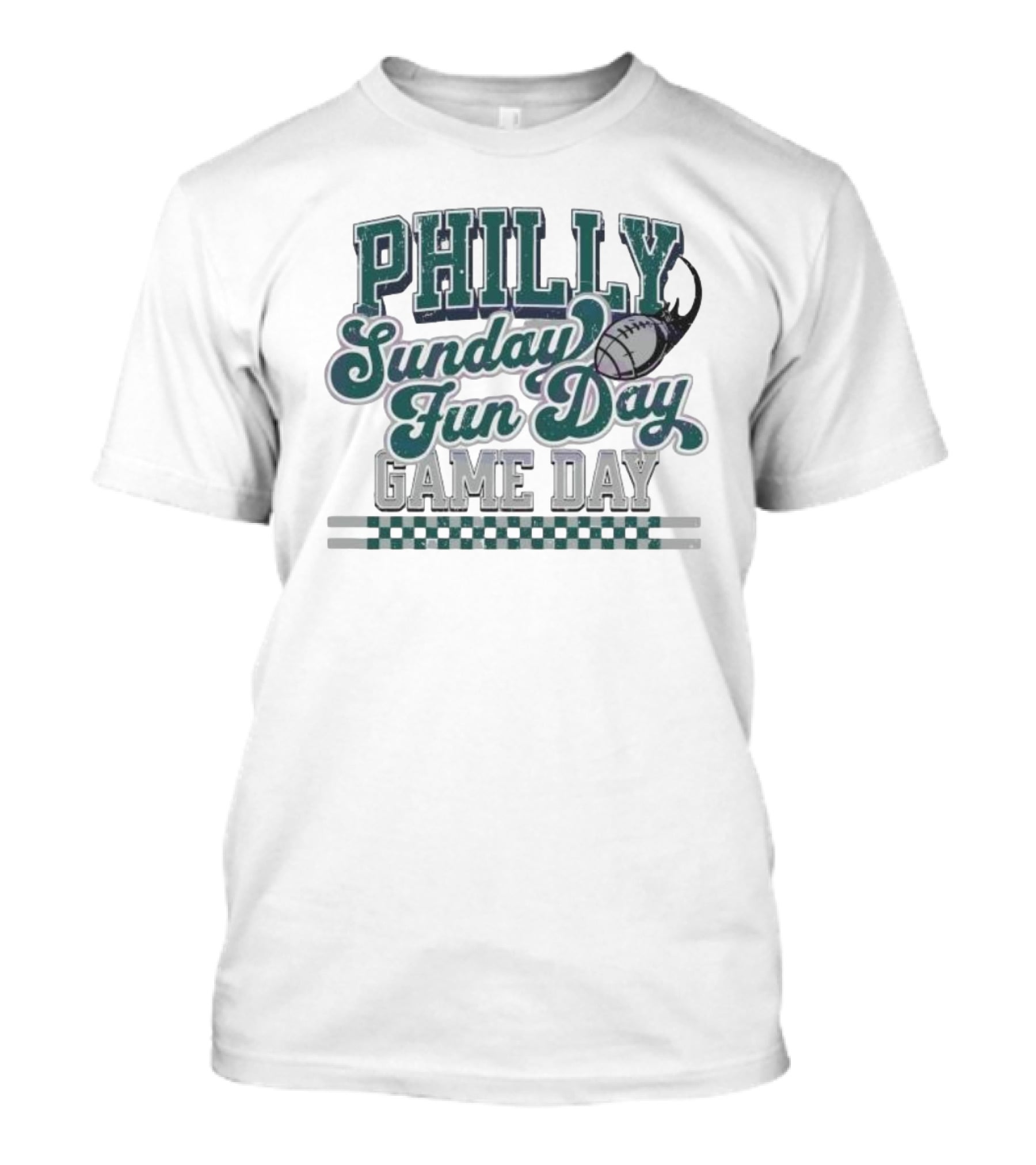 Philadelphia Eagles Philly Sunday Fun Day Game Day Football T-Shirt