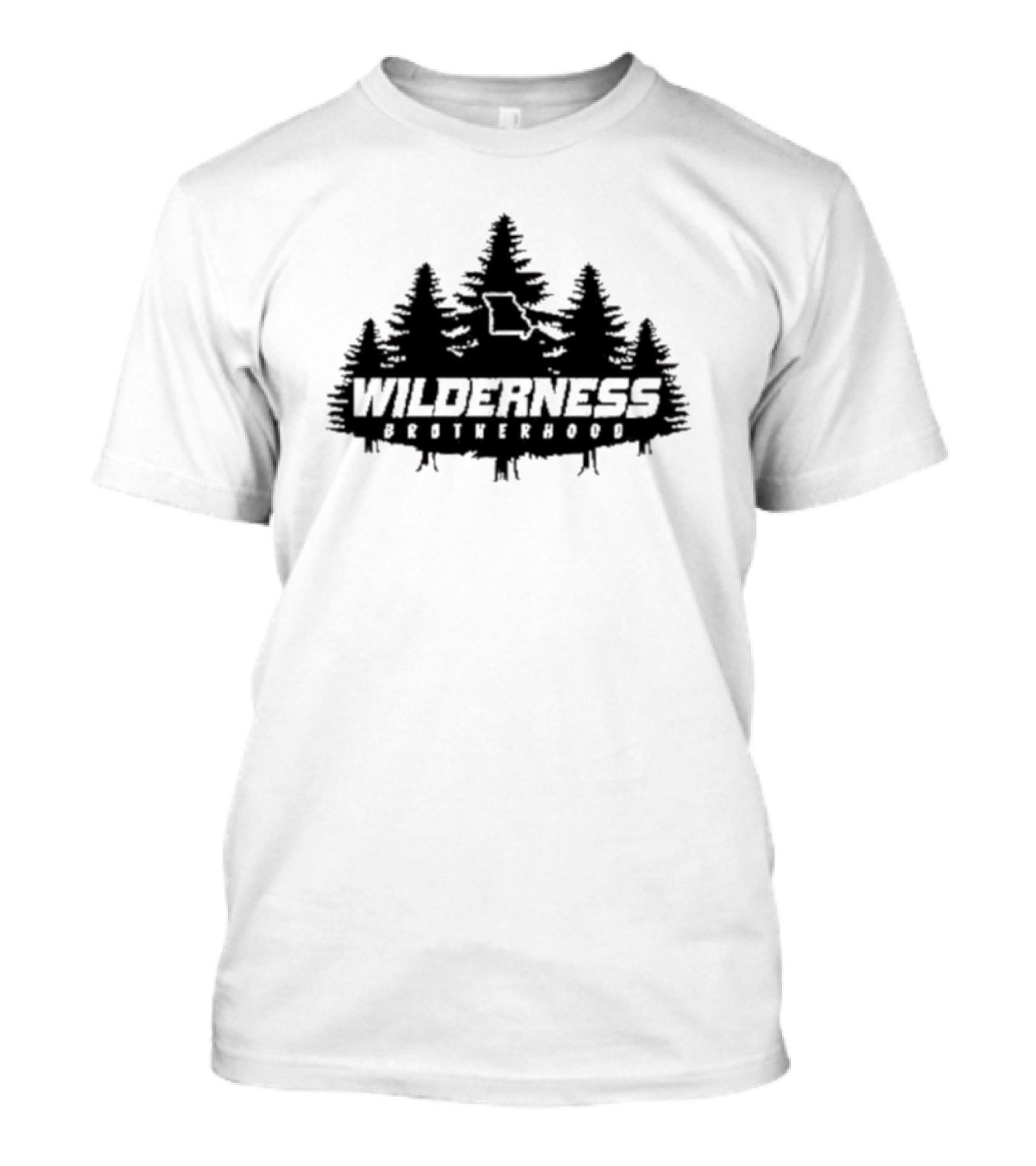 Wilderness Brotherhood Forest Missouri Trees T-Shirt