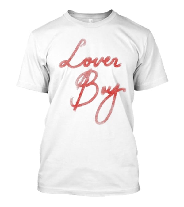 Lover Boy Red Script T-Shirt