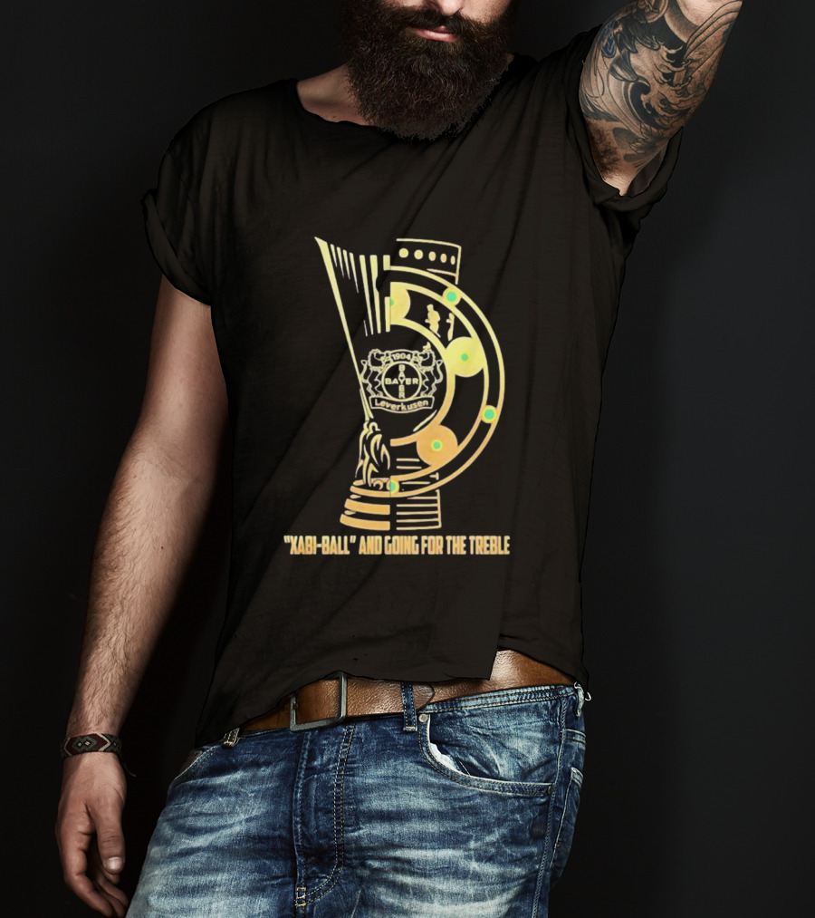 Bayer Leverkusen 1904 Xabi-Ball And Going For The Treble T-Shirt