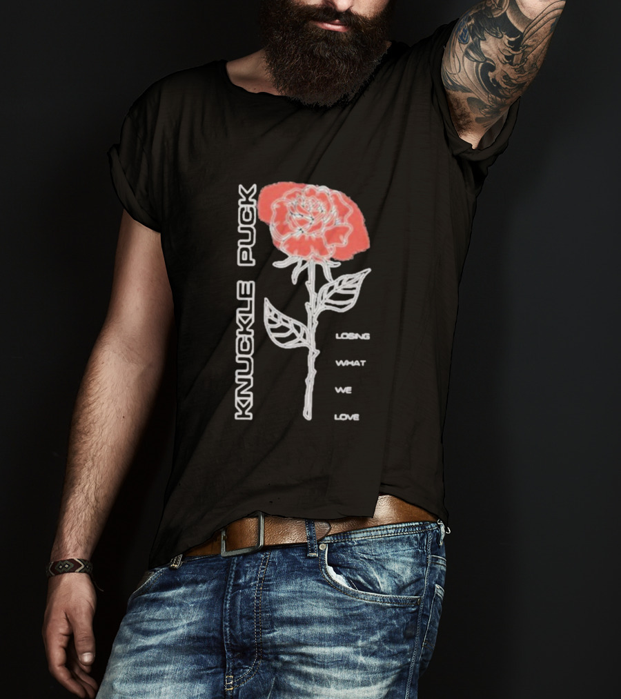 Knuckle Puck Rose Losing What We Love T-Shirt