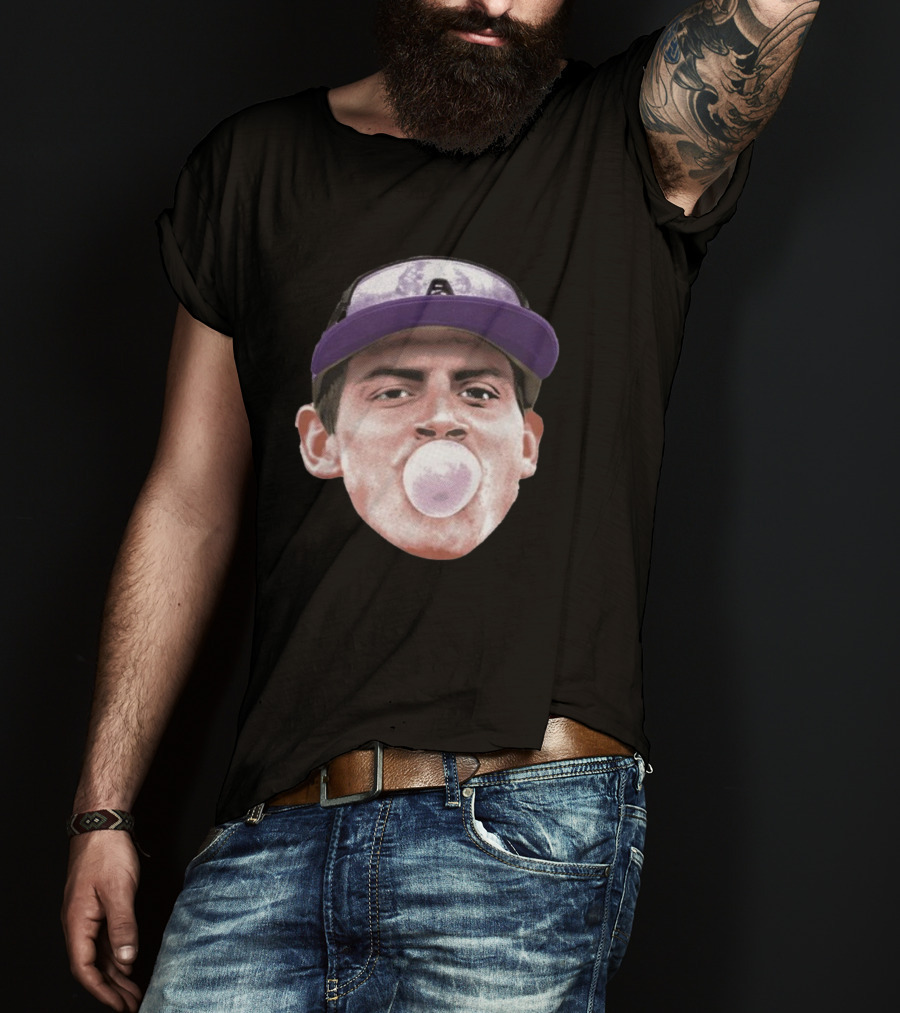 Dixon Williams Big Head Bubble Gum Baseball Cap T-Shirt