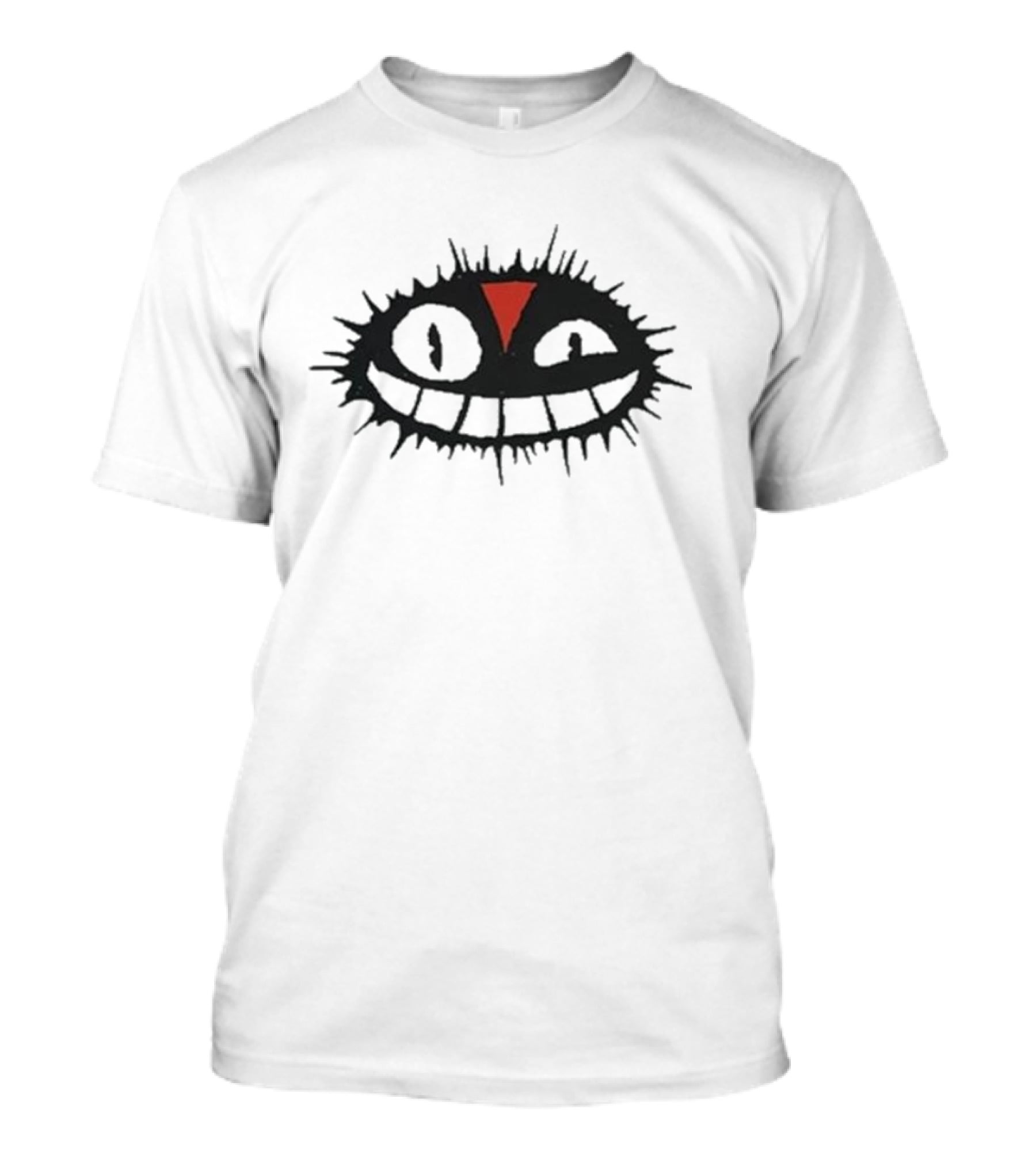 Lil Darkie Insane Eye Smiley Spiky Red Triangle T-Shirt