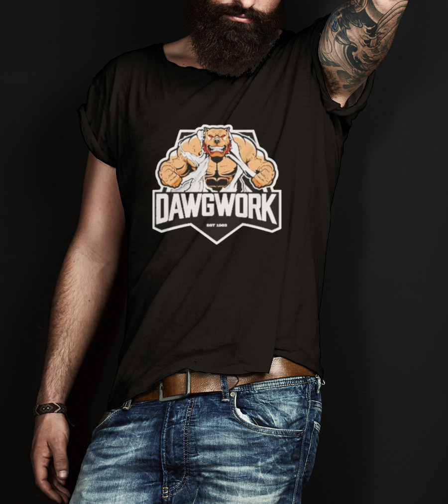 Dawgwork Est 1983 Muscle Dog Power T-Shirt