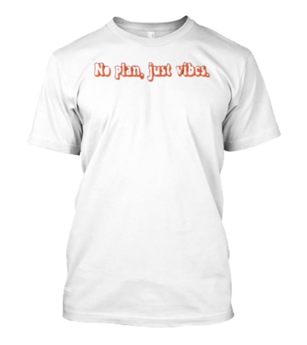 Ashy Anne No Plan Just Vibes Retro T-Shirt