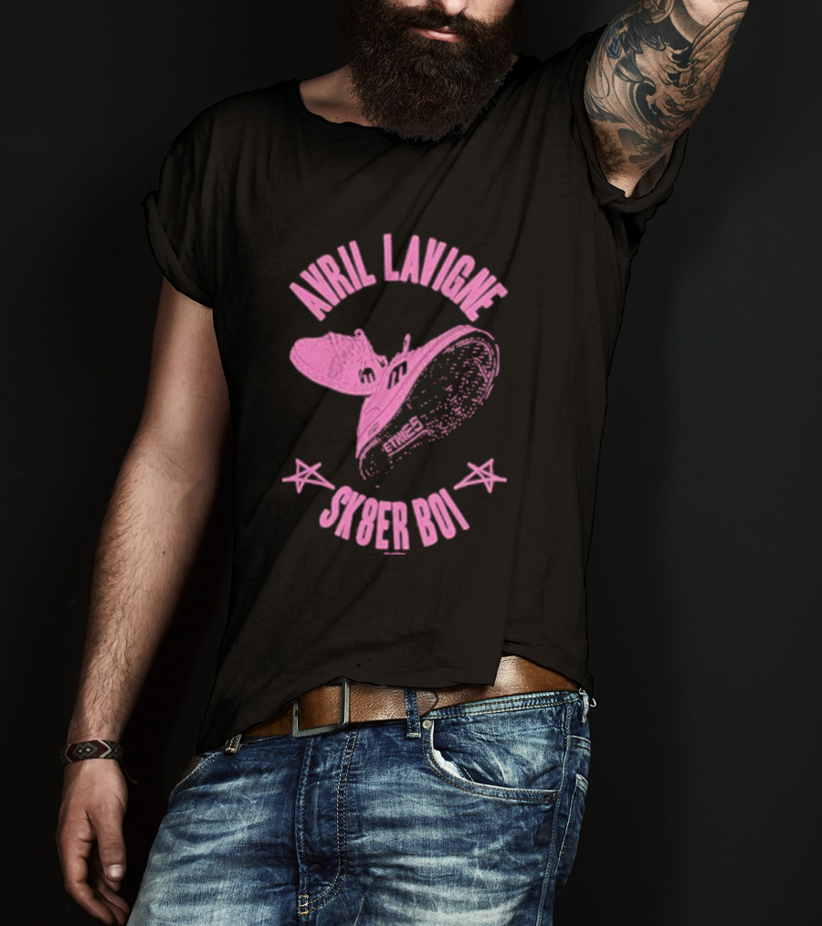 Avril Lavigne Sk8Er Boi Etnies Star T-Shirt