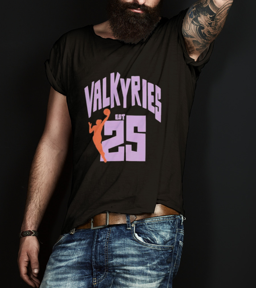 Golden State Valkyries EST 25 Basketball Playa Society T-Shirt