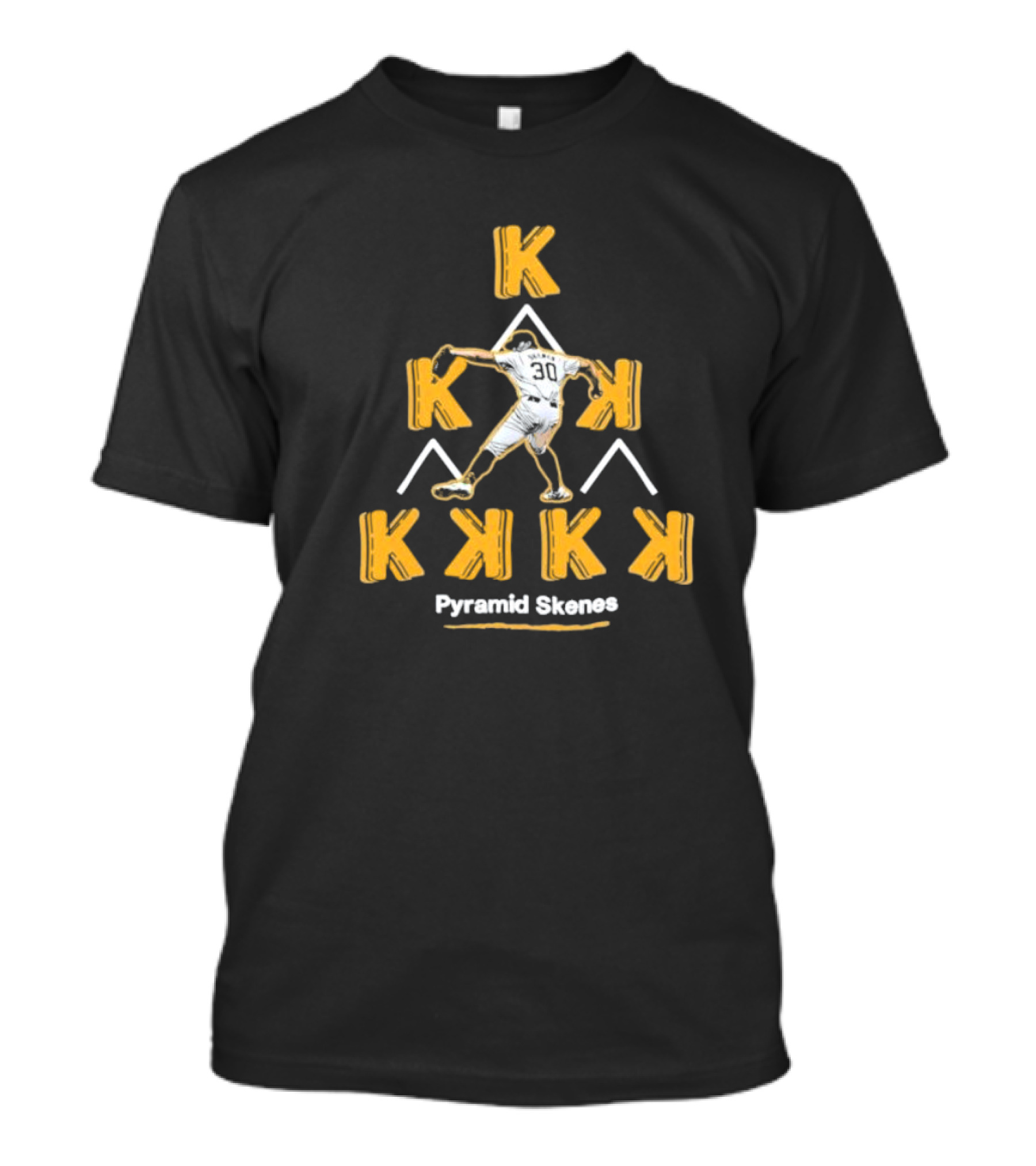 Pyramid Skenes K Baseball Pitcher T-Shirt