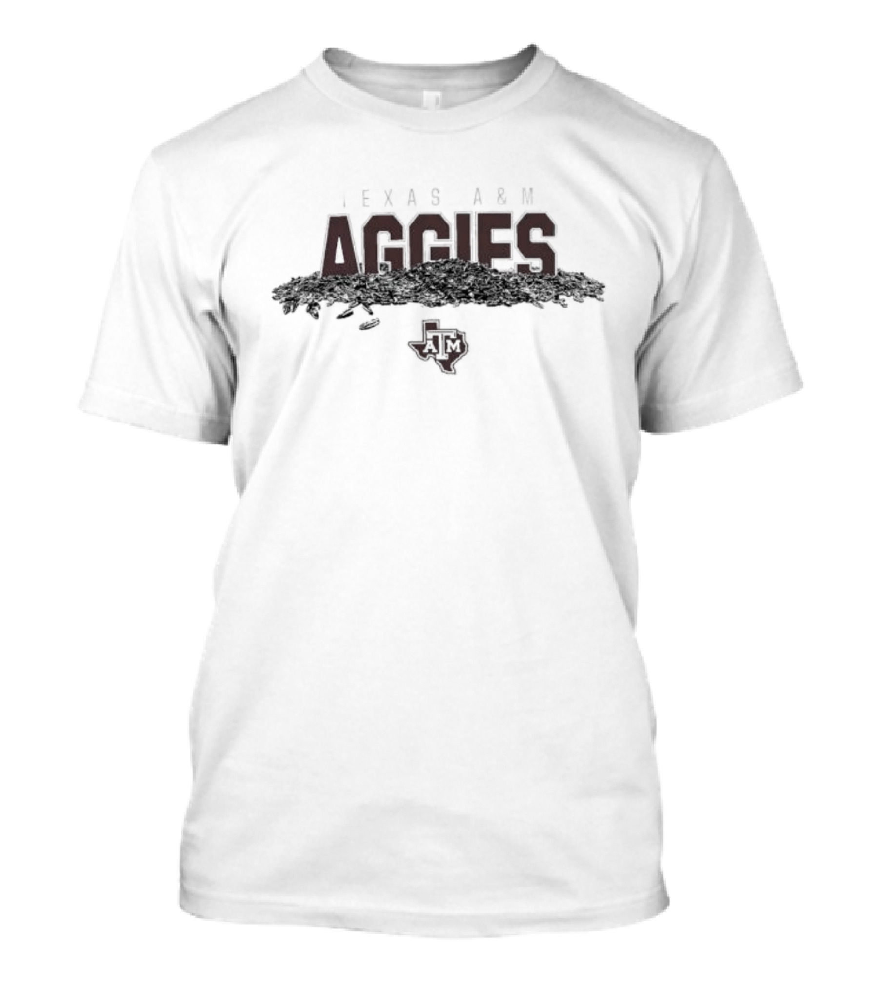 Texas A&M Aggies Sunflower Seeds Baseball T-Shirt