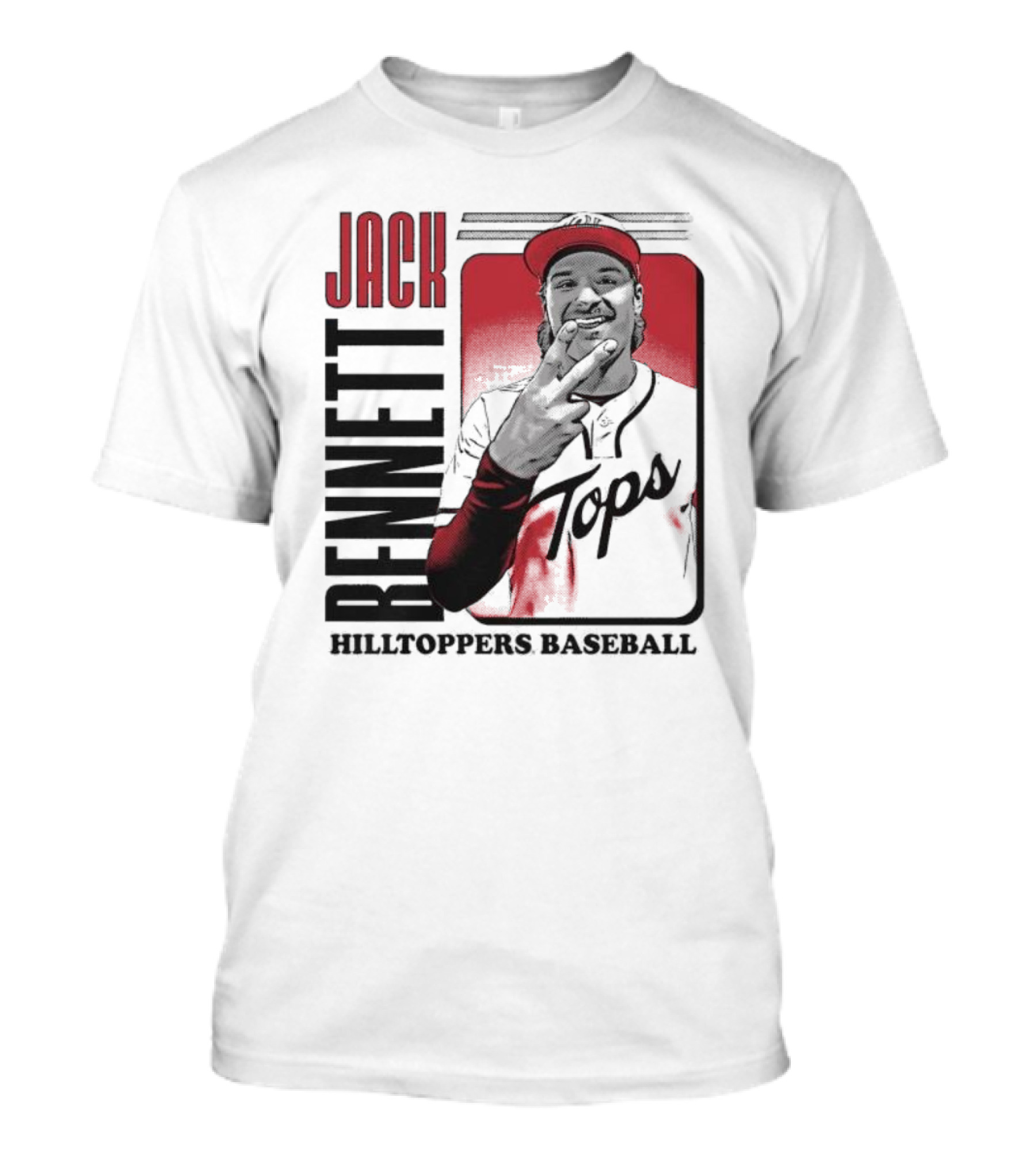 Jack Bennett Hilltoppers Baseball Tops T-Shirt
