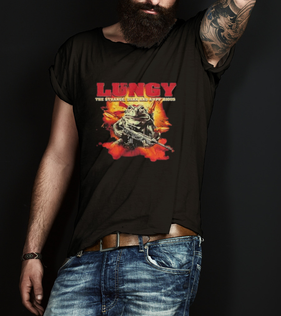 Lungy The Strange Dark And Amphibious Vintage Mrballen First Fury T-Shirt
