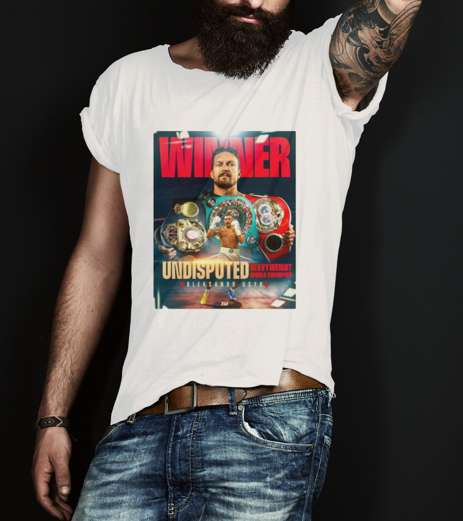 Winner Undisputed Heavyweight World Champion Oleksandr Usyk T-Shirt