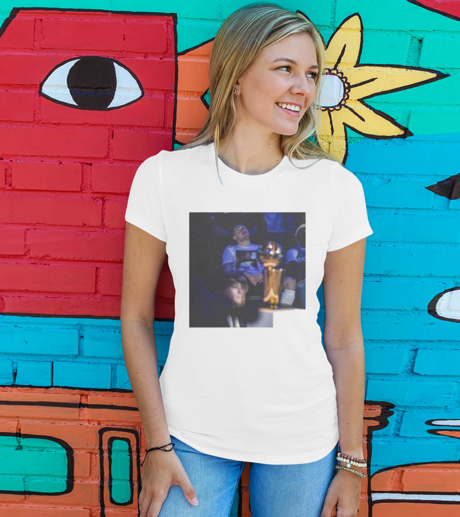 Luka Doncic Envisioning Victory With The Trophy T-Shirt