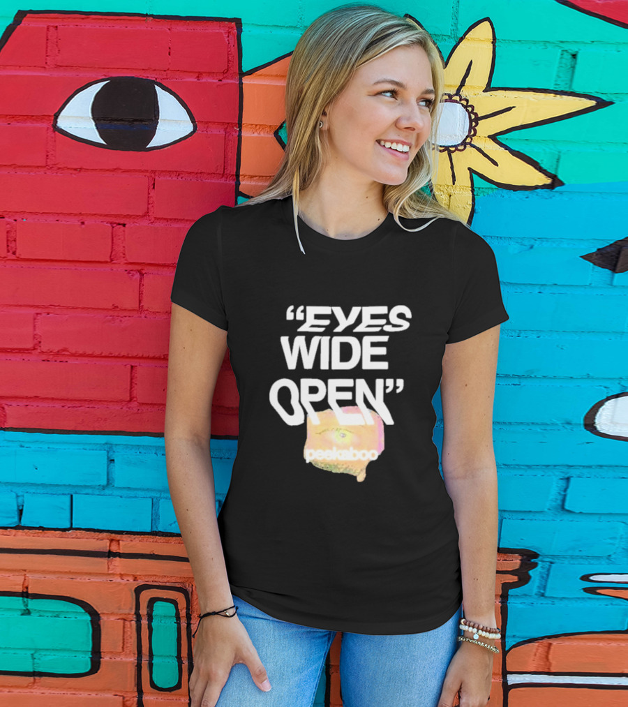 Eyes Wide Open Peekaboo T-Shirt