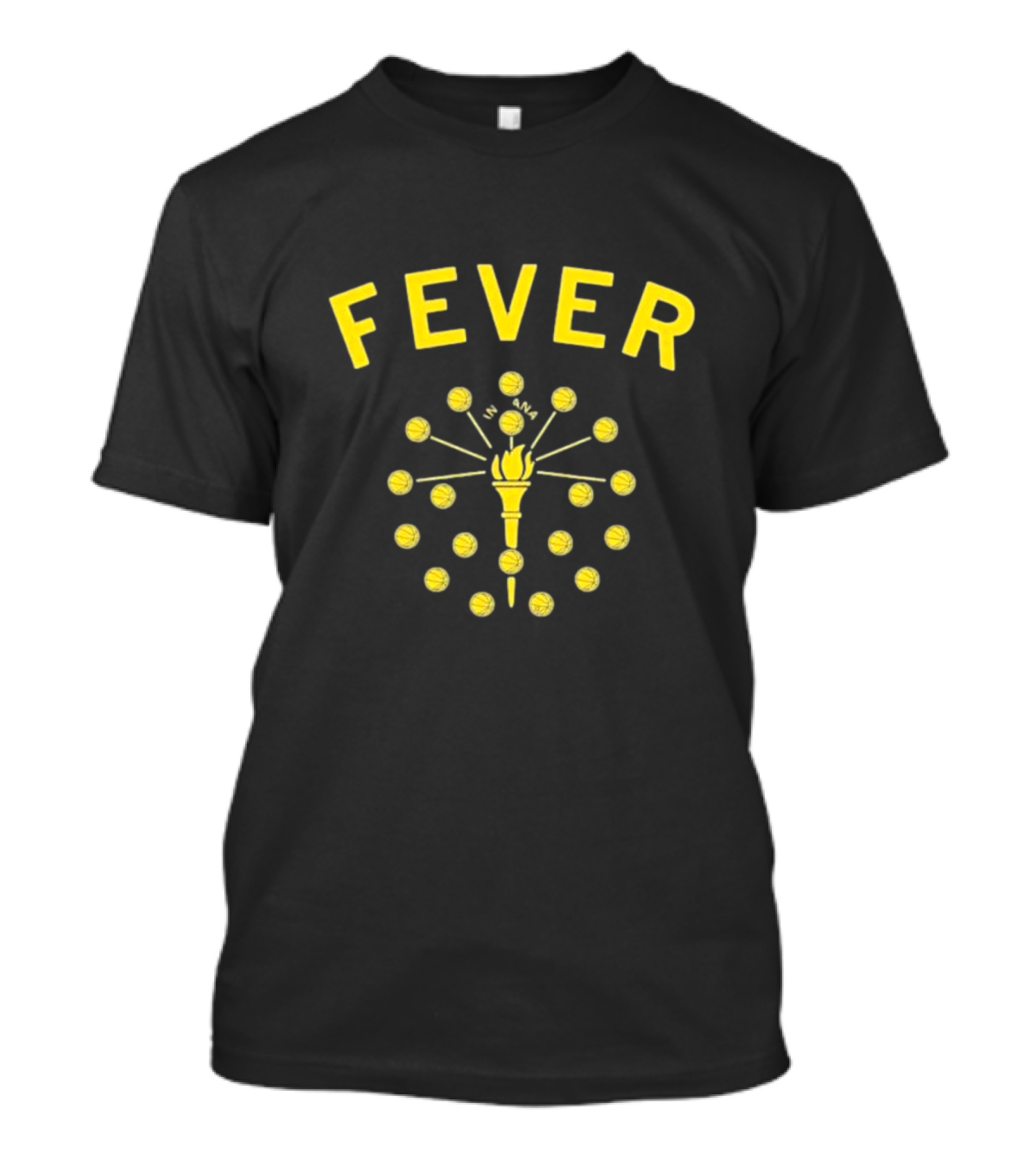 Fever Indiana Basketball Torch T-Shirt