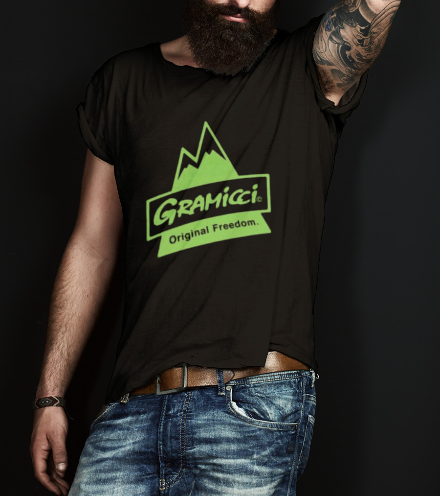 Gramicci Original Freedom Green Mountain T-Shirt