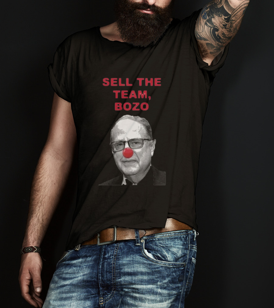 Sell The Team Bozo Red Nose Satire T-Shirt