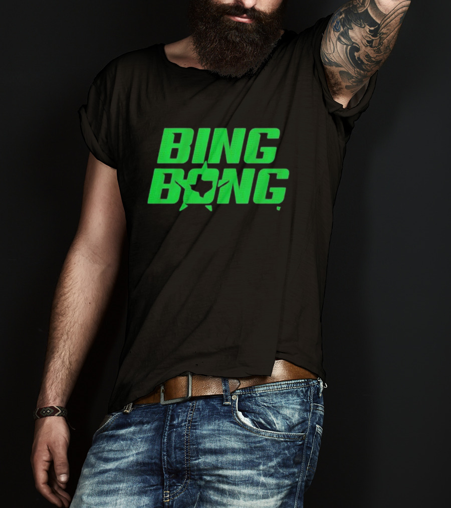 Dallas Stars Hockey Bing Bong Texas T-Shirt