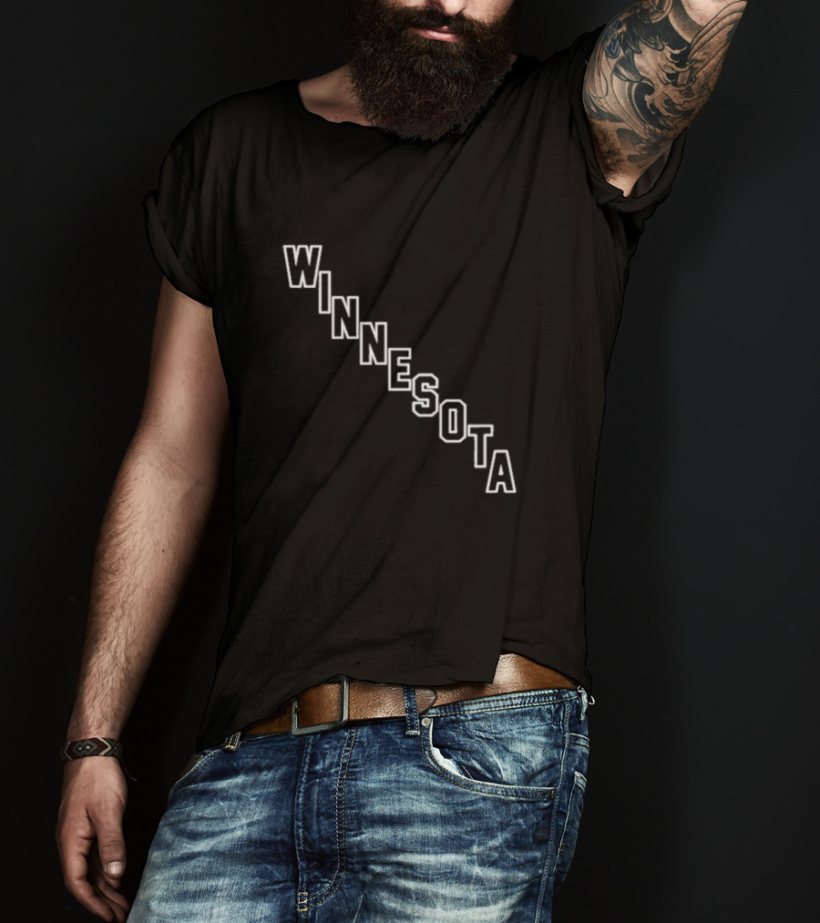 Winnesota Champs 24 Minnesota Baseball Fan Memento T-Shirt