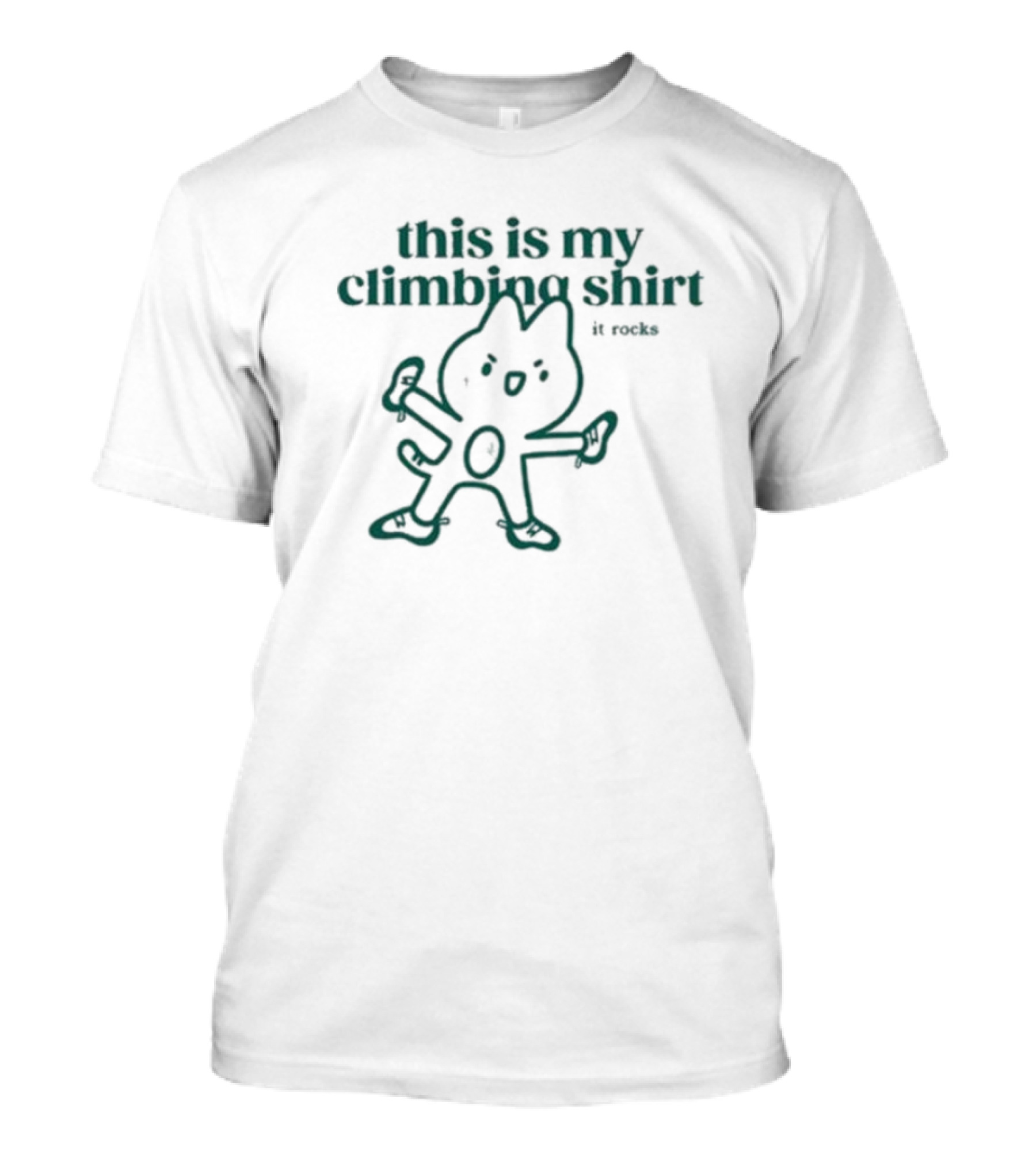 This Is My Climbing Shirt It Rocks Jisoupy T-Shirt