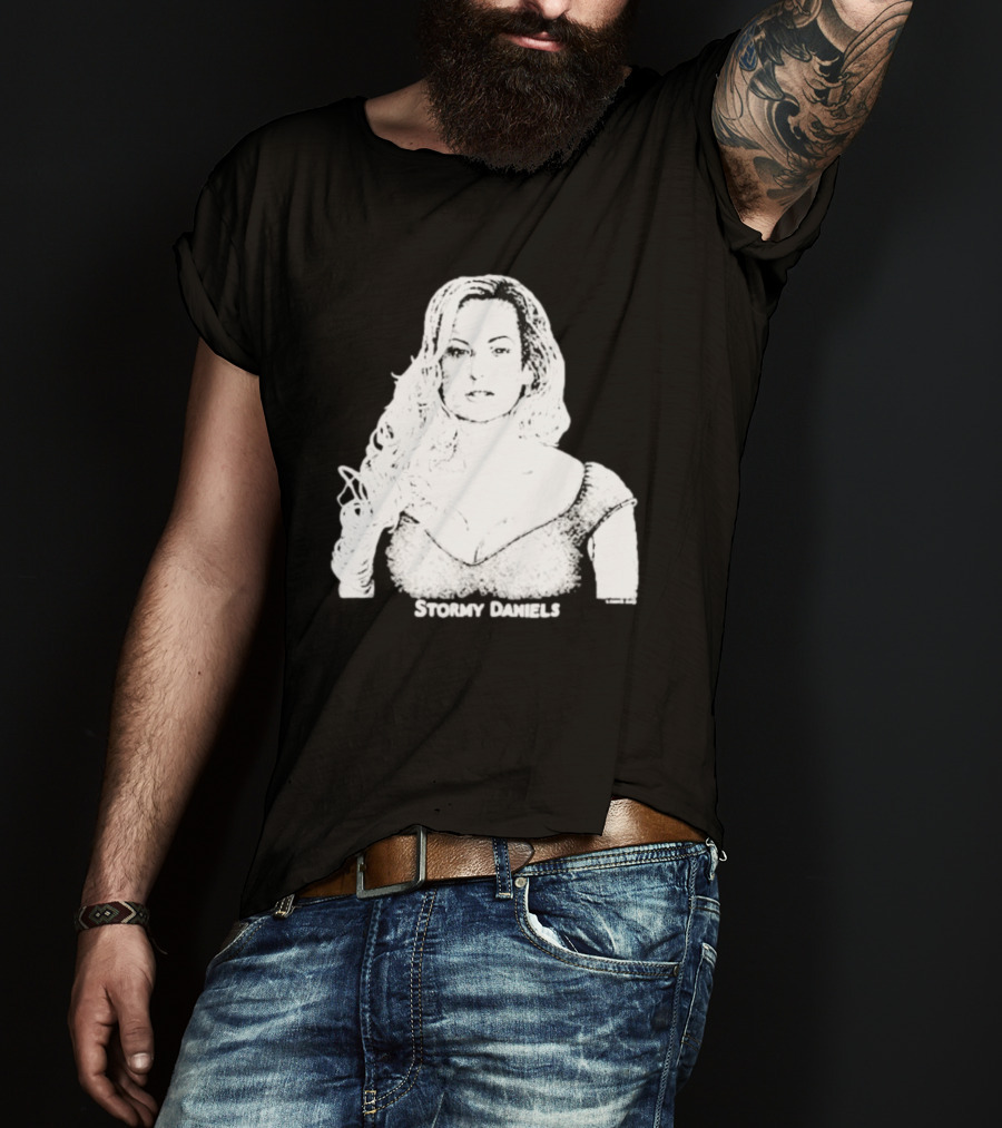 Stormy Daniels Monochrome T-Shirt