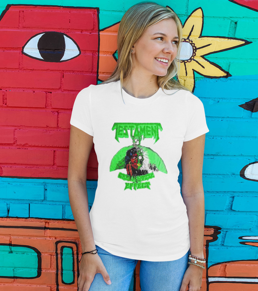 TESTAMENT Greenhouse Effect 1989 T-Shirt