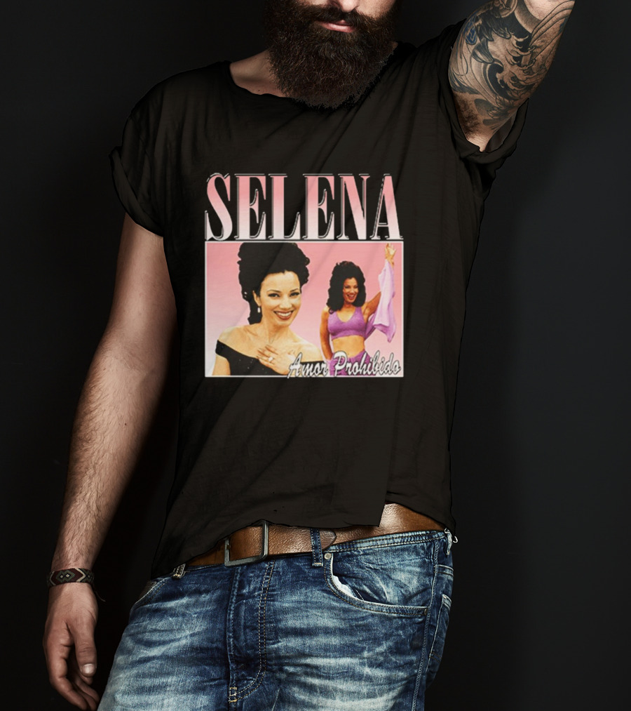 SELENA Amor Prohibido Vintage Style Retro Fashion T-Shirt