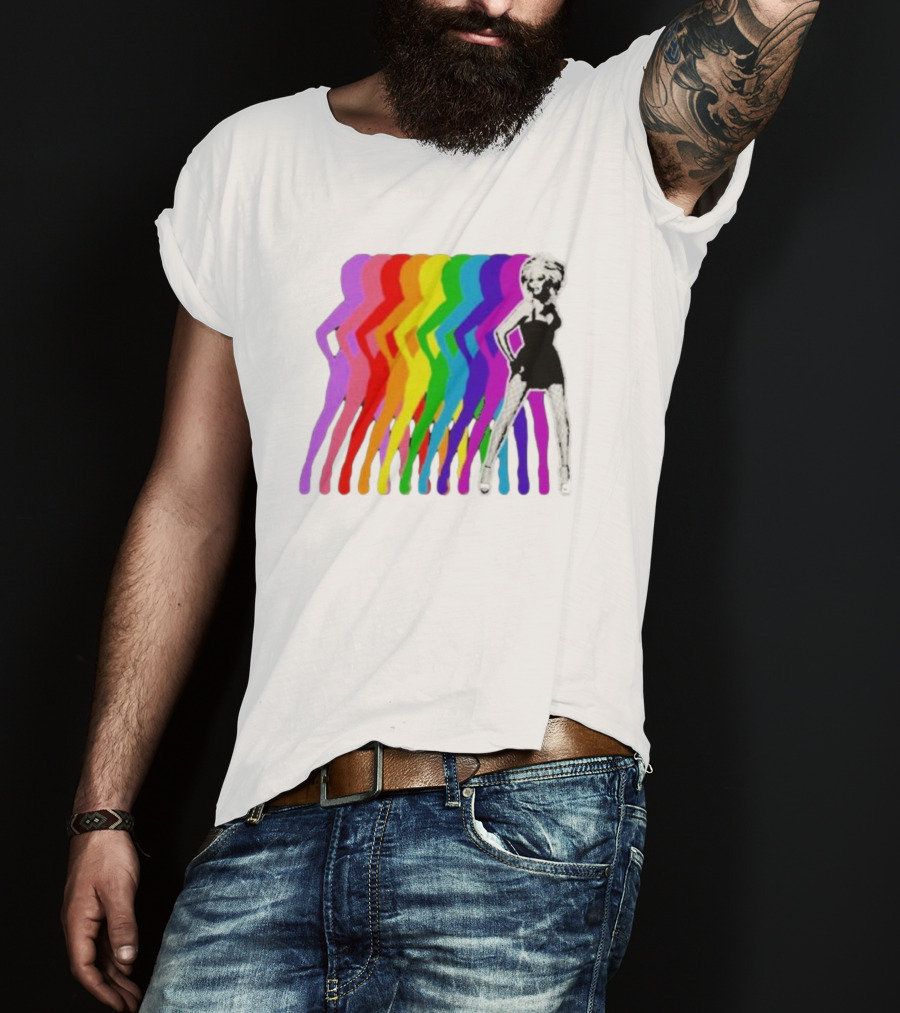 Rupaul Rainbow Pride Shadow T-Shirt