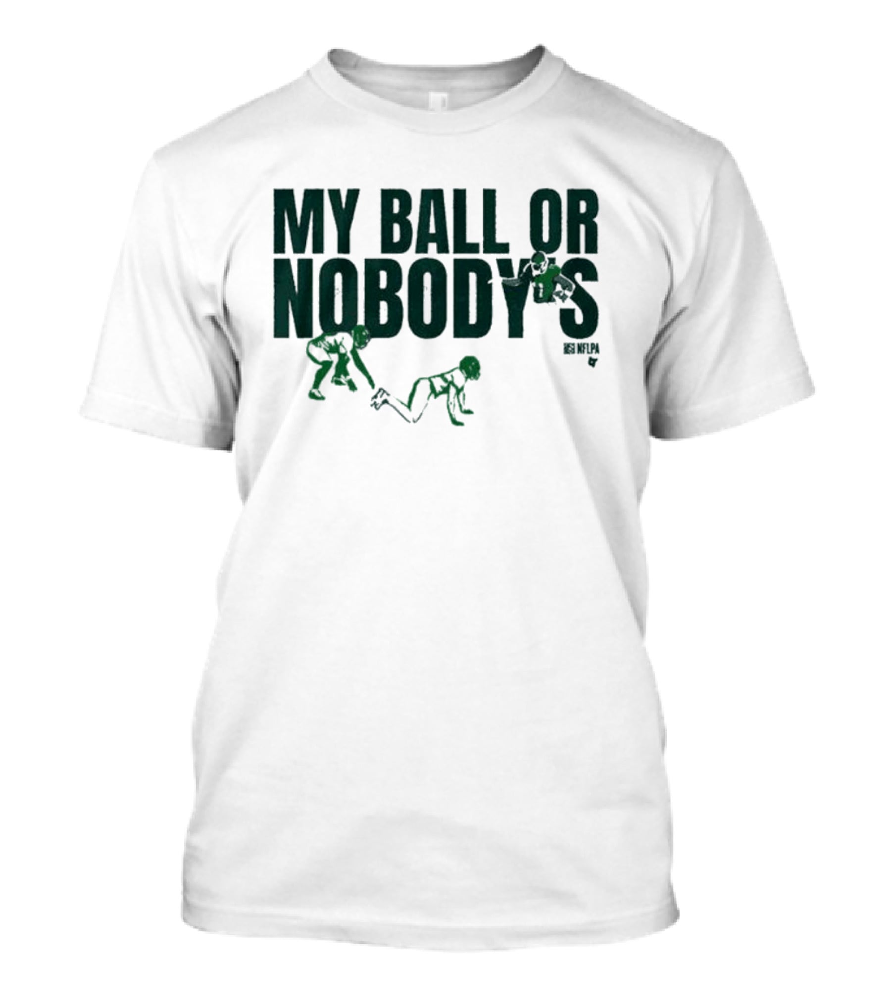 My Ball Or Nobody’s Football Player Icons T-Shirt