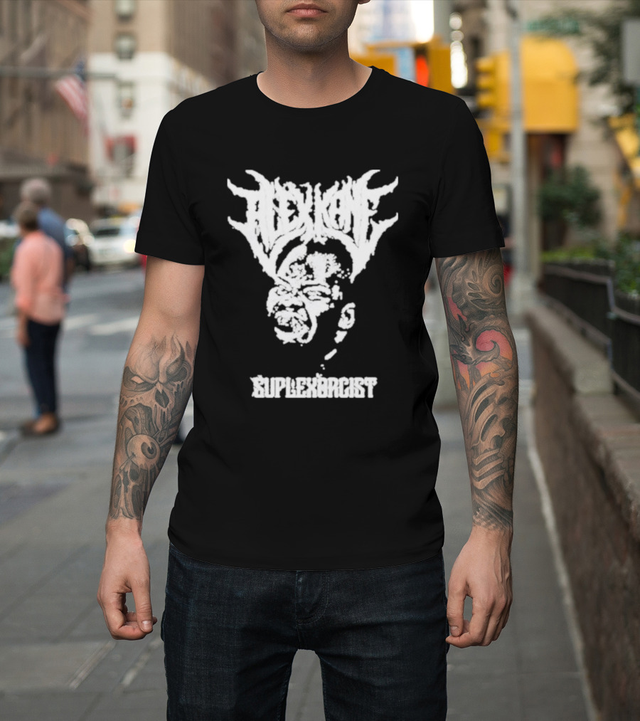 Alex Kane Suplexorcist Wrestler Face T-Shirt