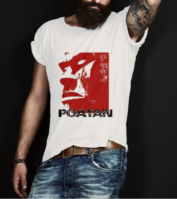 Alex Pereira Poatan Red Mask T-Shirt