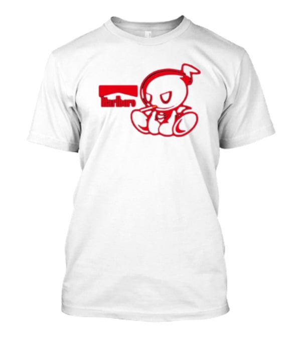 Chao Marlboro Logo Smoking Character T-Shirt