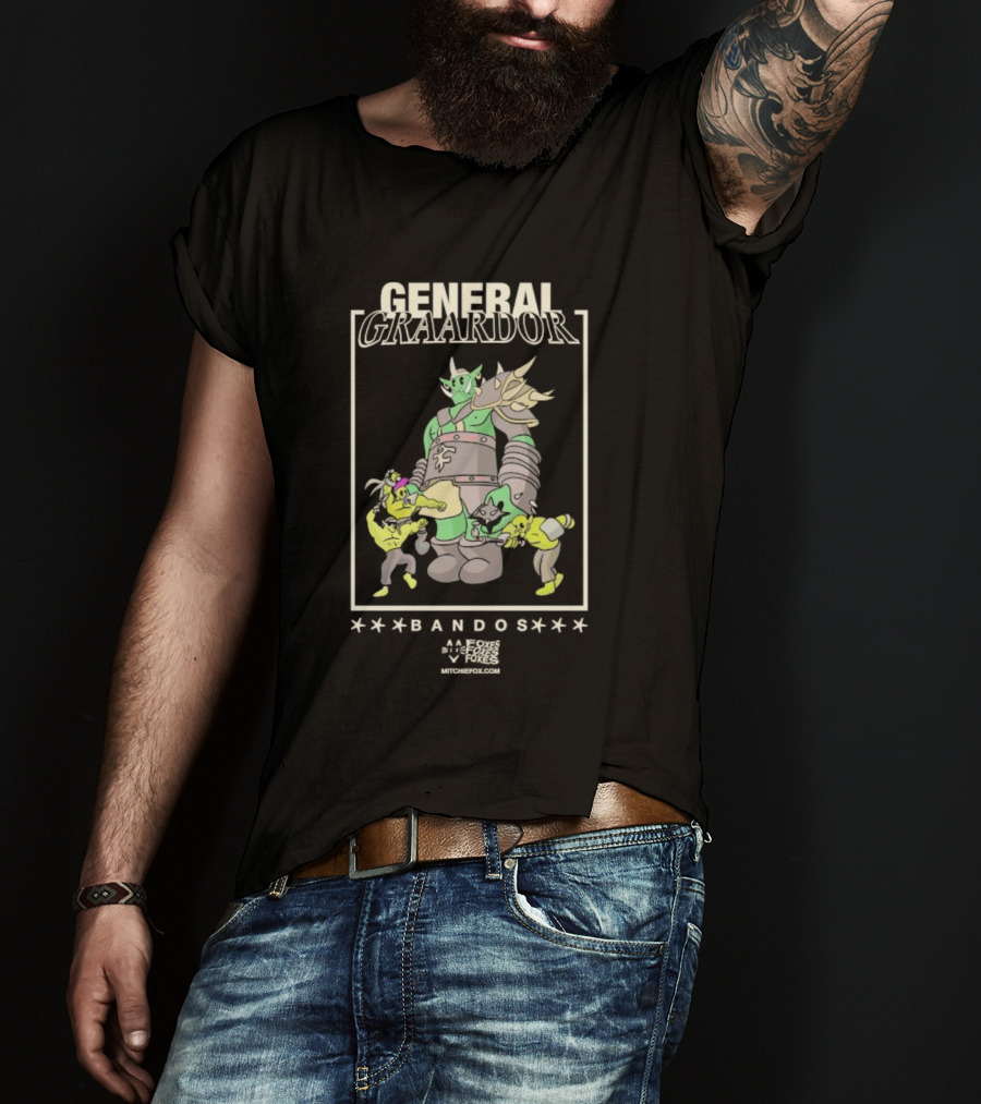 General Graardor Bandos RuneScape Character By Mitcherfox Foxes Foxes T-Shirt