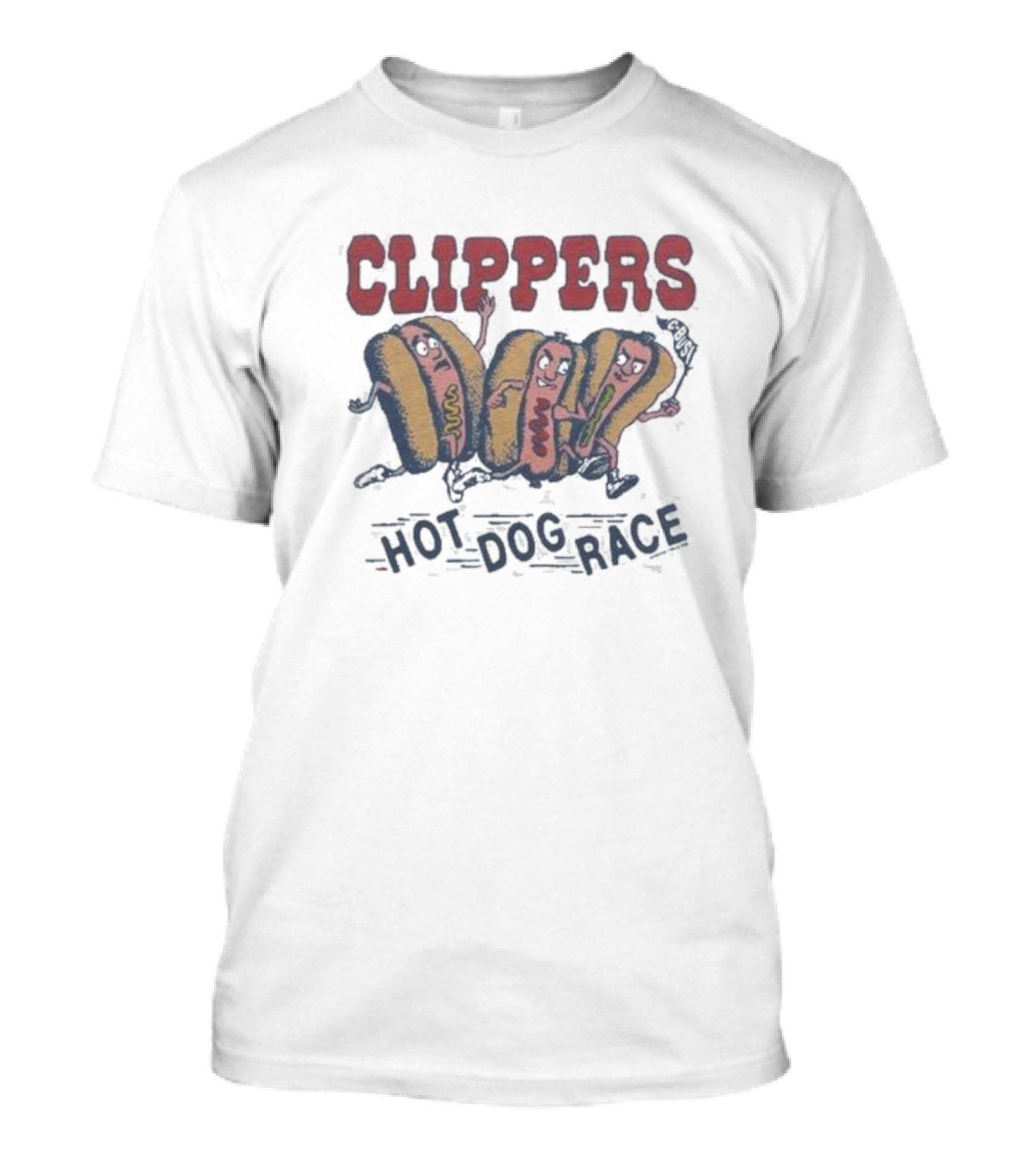 Clippers Hot Dog Race T-Shirt