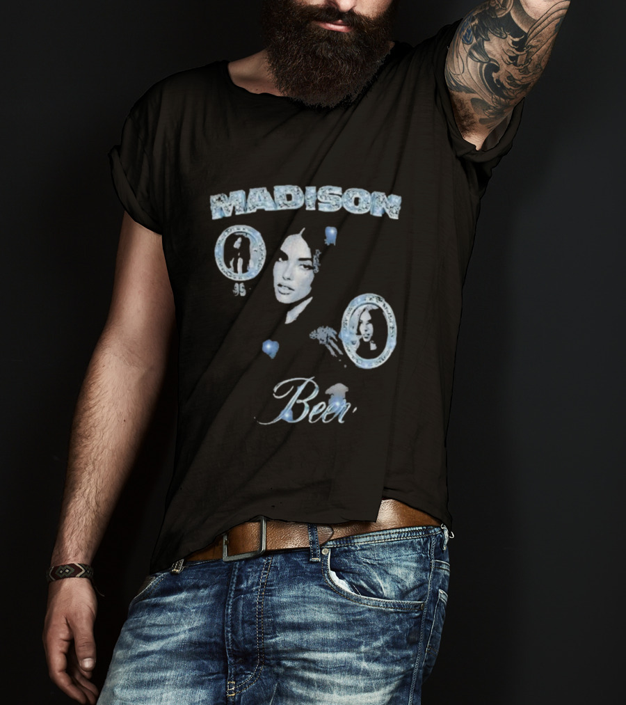 Madison Beer 95 Blue Gem Portraits T-Shirt