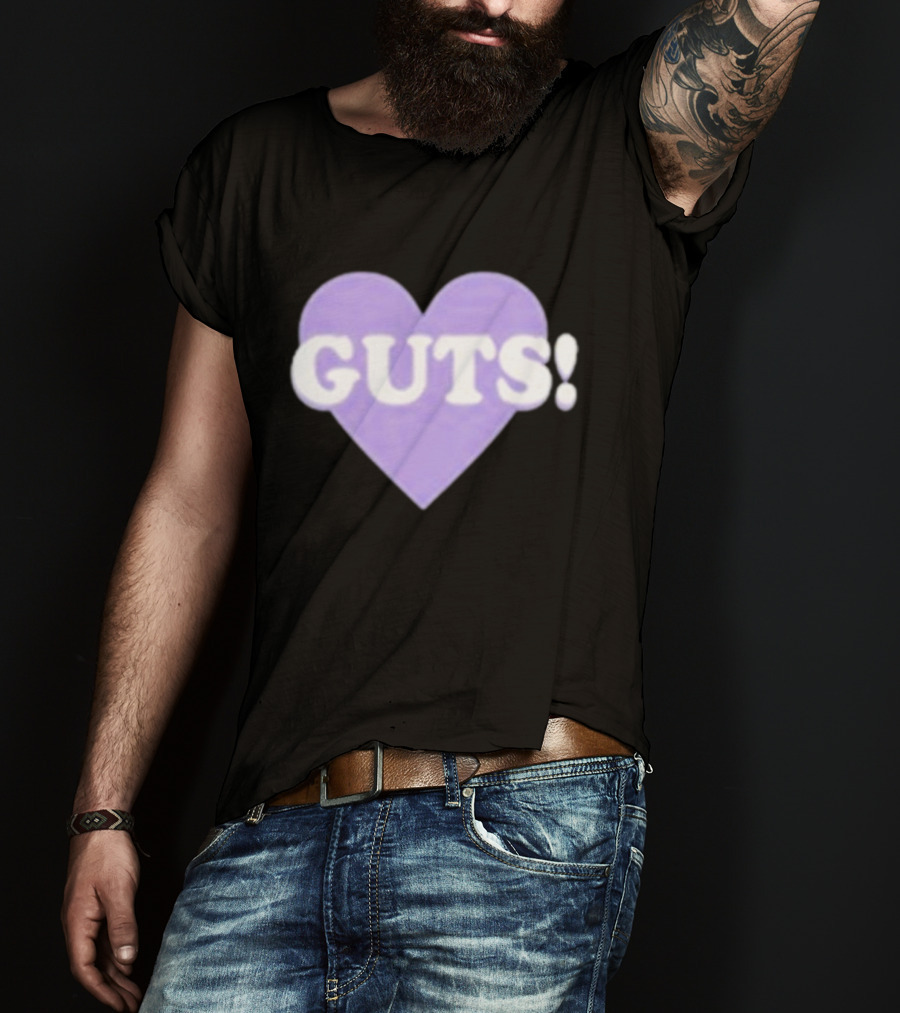 Noufa Saw Liv Guts Purple Heart GUTS T-Shirt